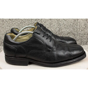 Belvedere Bay Bridge Leather Oxford Shoes Mens 12 EEE Black Dress Wide Fit